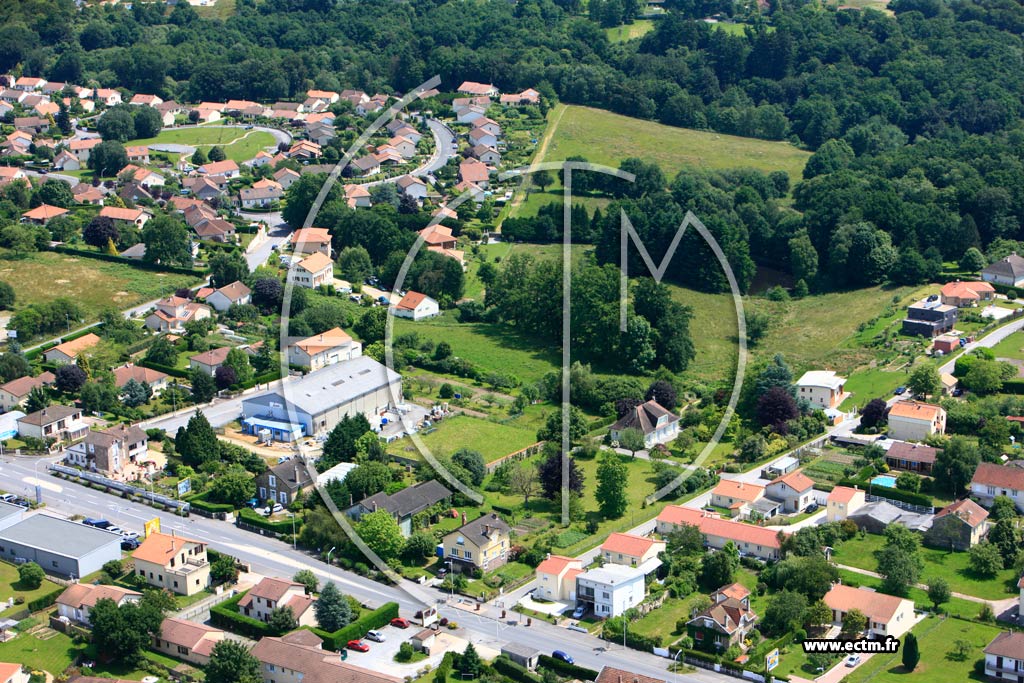 Photo arienne de Couzeix