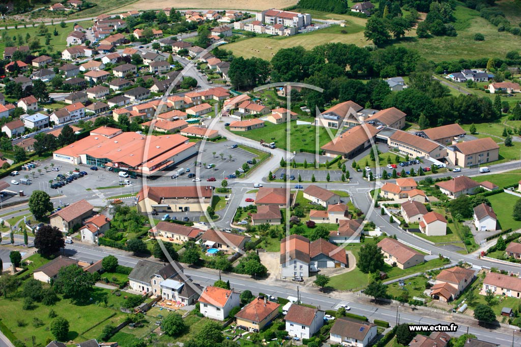 Photo arienne de Couzeix (Cit des Roches)