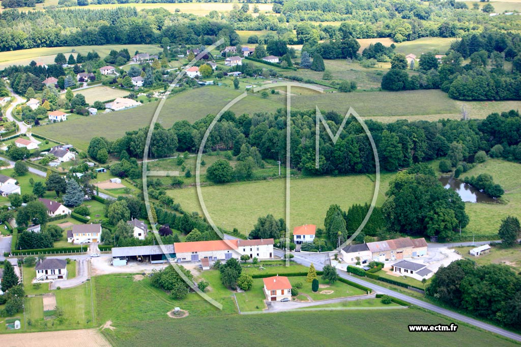 Photo arienne de Couzeix (Les Pelouses)