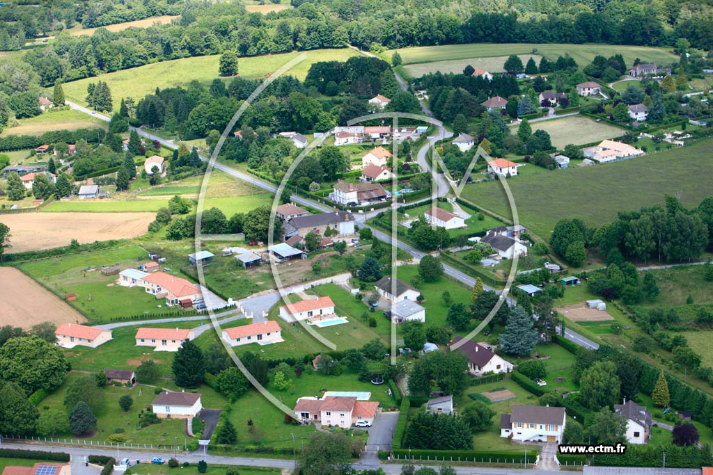Photo arienne de Couzeix (Les Pelouses)