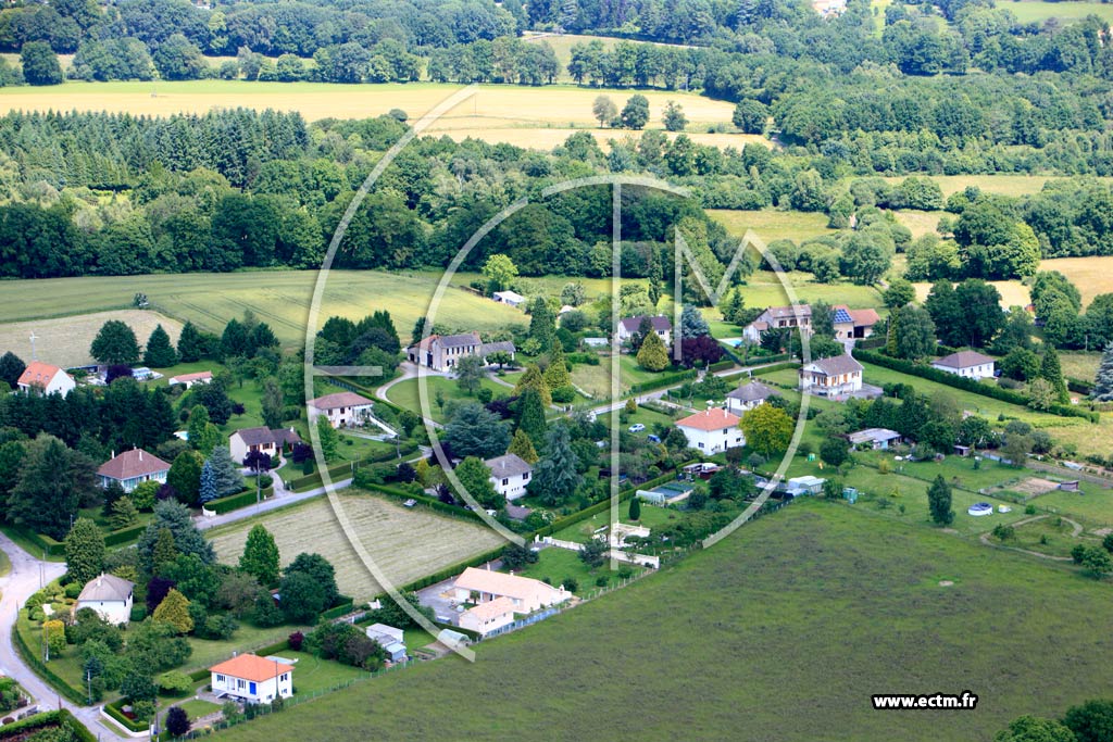 Photo arienne de Couzeix (Les Pelouses)