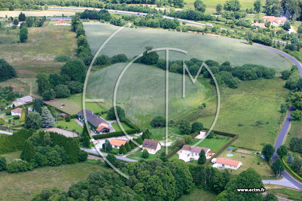 Photo arienne de Couzeix (Ponteix)