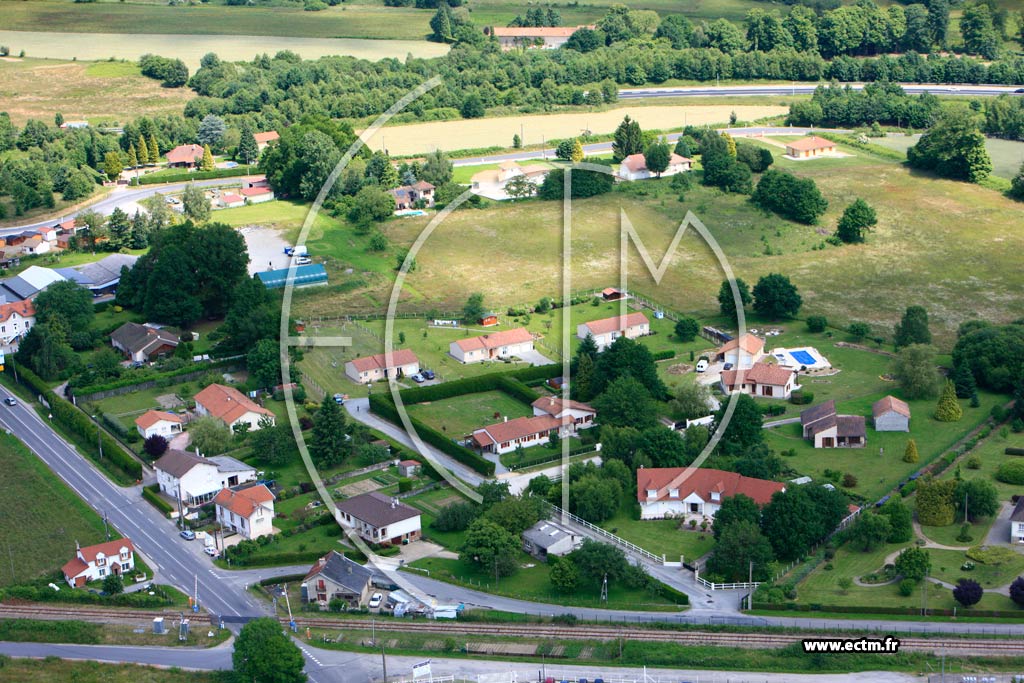 Photo arienne de Couzeix (Ponteix)