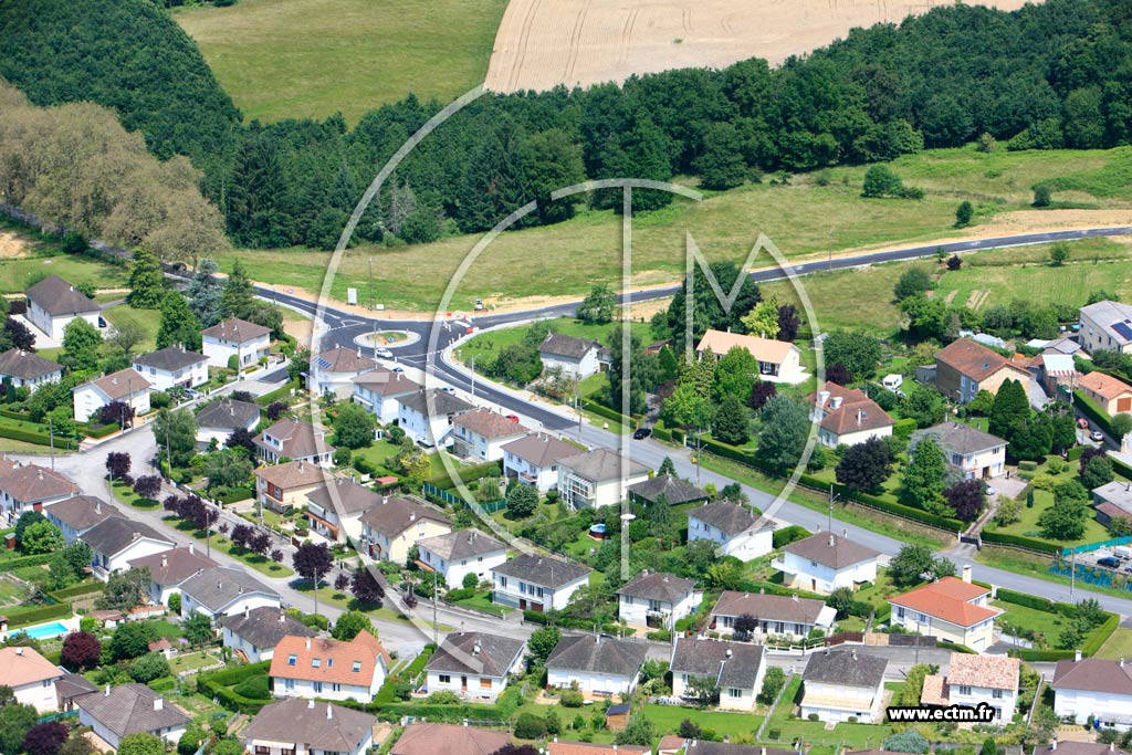 Photo arienne de Couzeix (Villeflix)