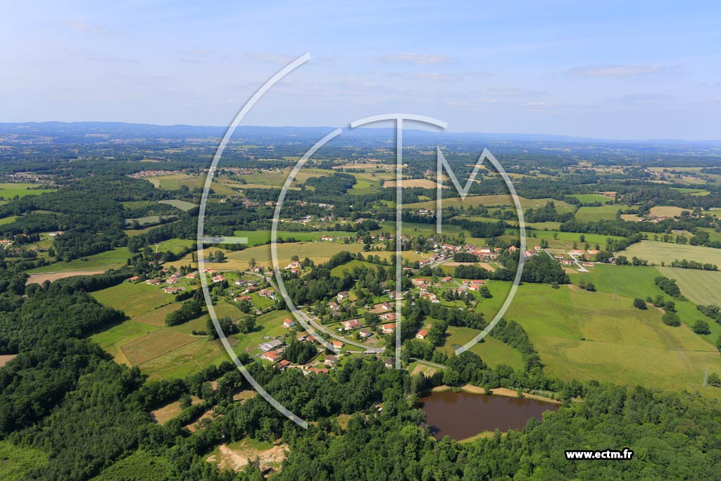 Photo arienne de Feytiat (Crouzeix)