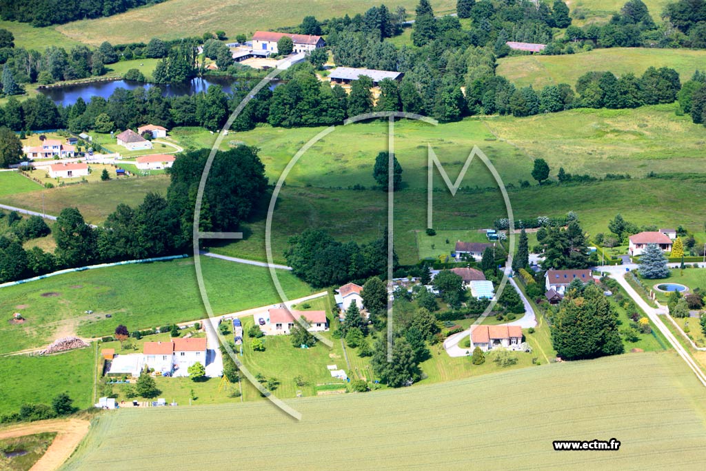 Photo arienne de Feytiat (Crouzeix)