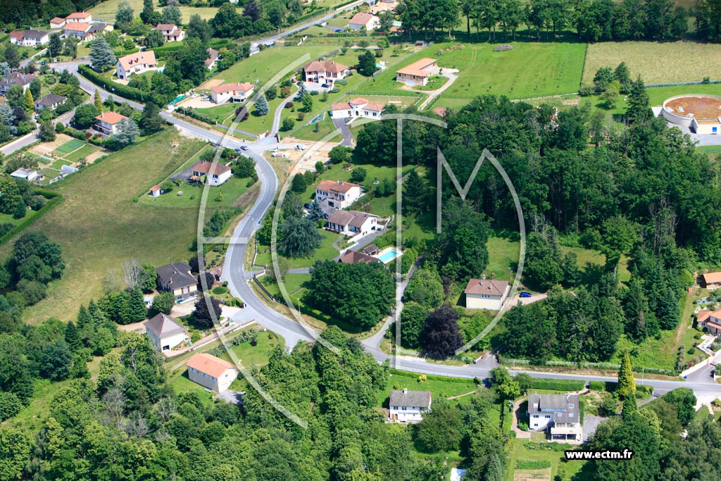 Photo arienne de Feytiat (Moissac)