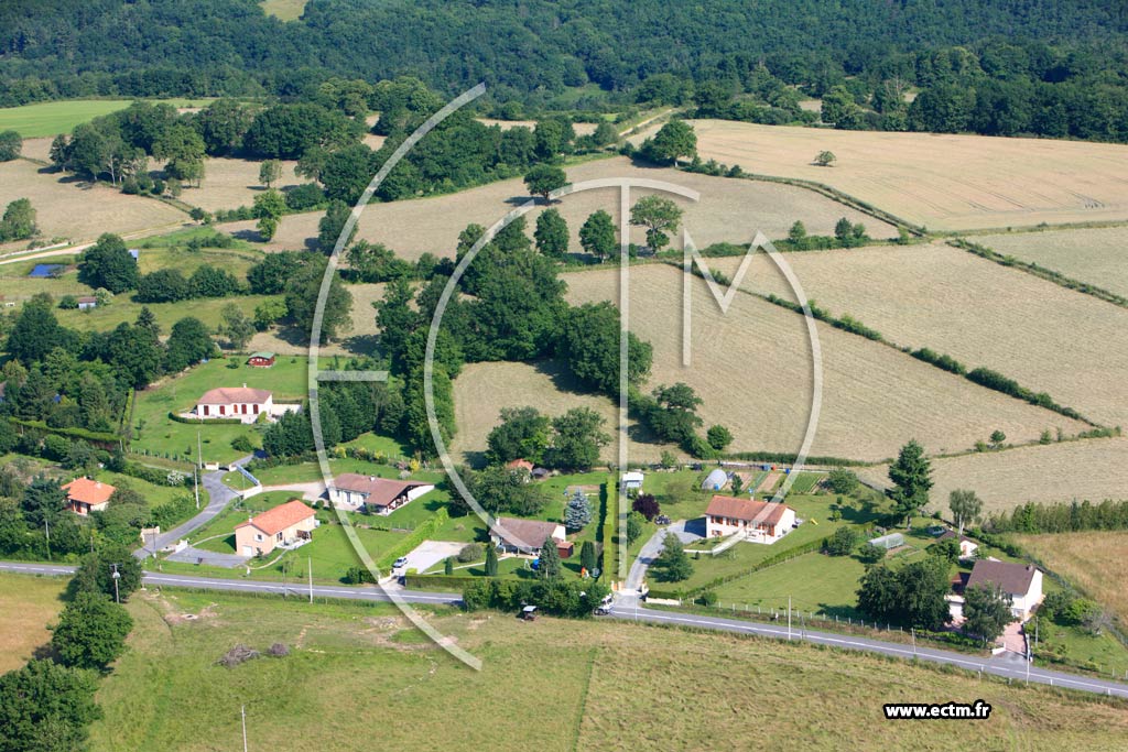 Photo arienne de Jourgnac (Masmont)