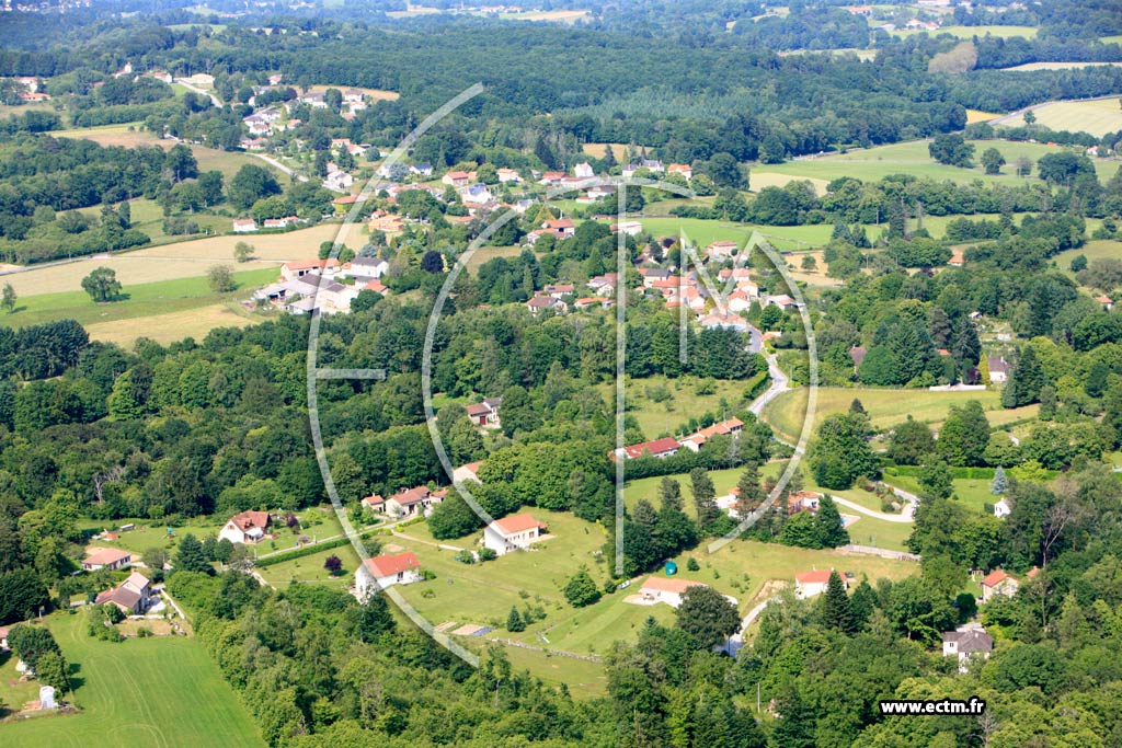 Photo arienne de La Geneytouse (Les Allois)