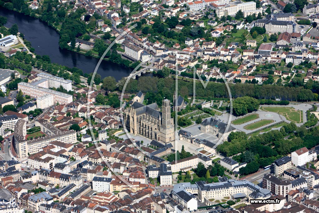Photo arienne de Limoges