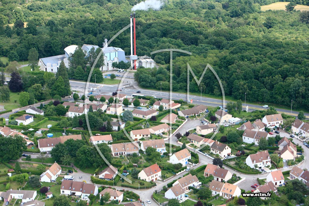 Photo arienne de Limoges (Beaubreuil)