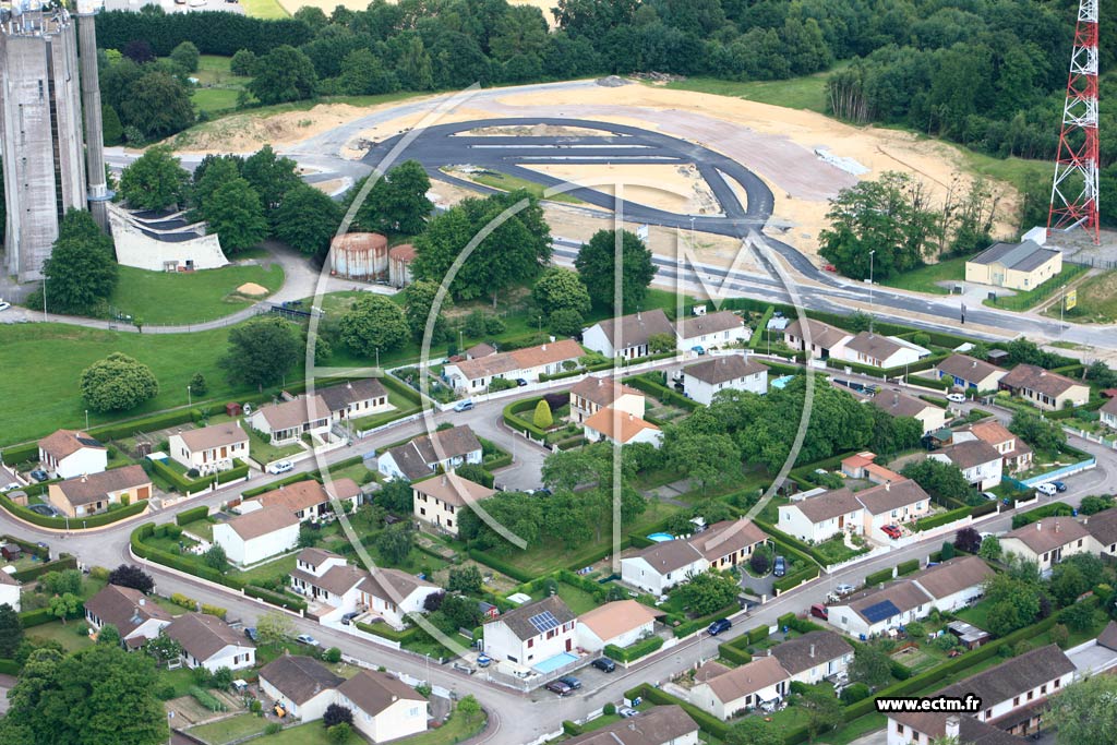 Photo arienne de Limoges (Beaubreuil)