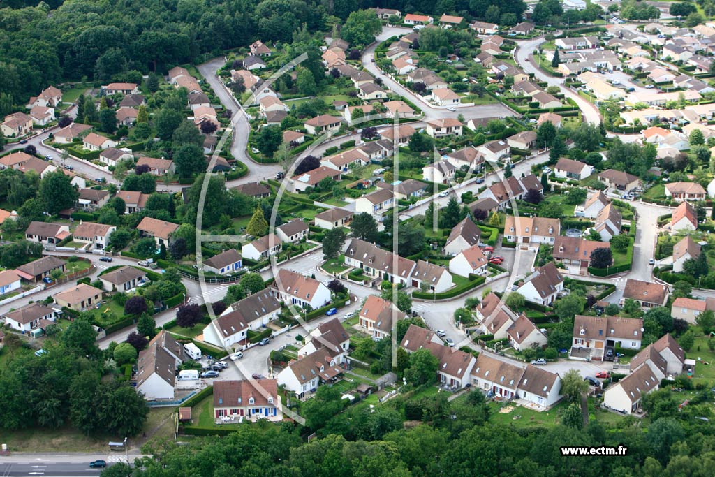 Photo arienne de Limoges (Beaubreuil)