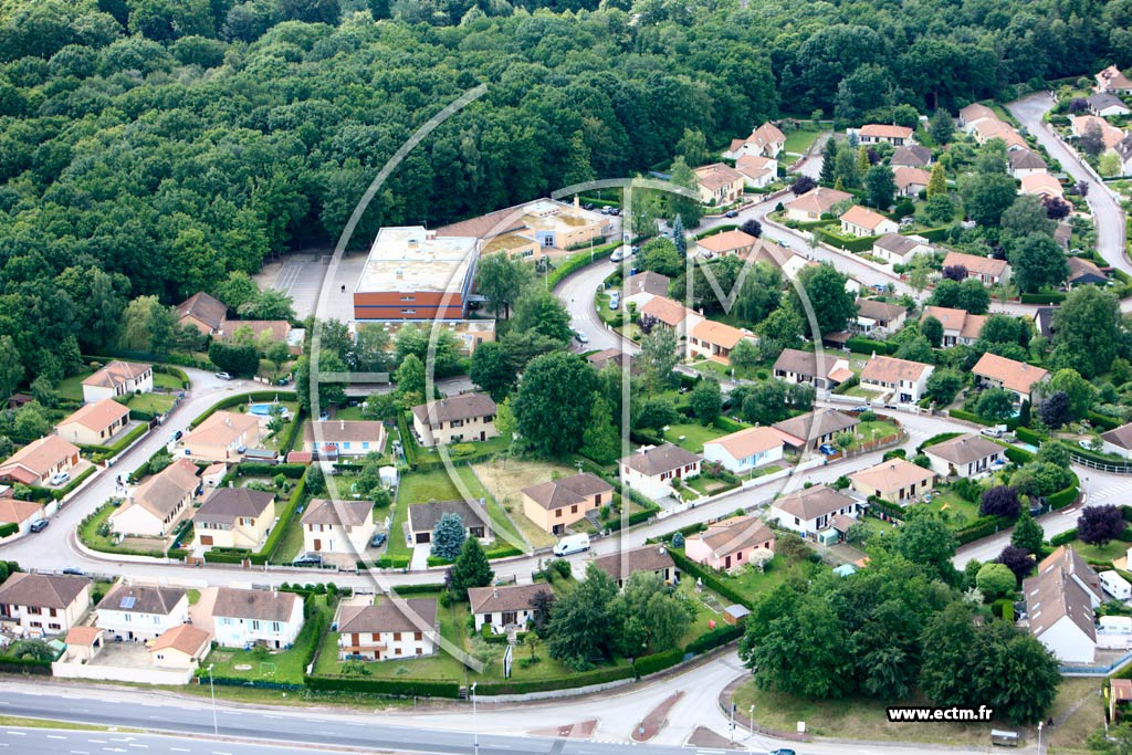 Photo arienne de Limoges (Beaubreuil)