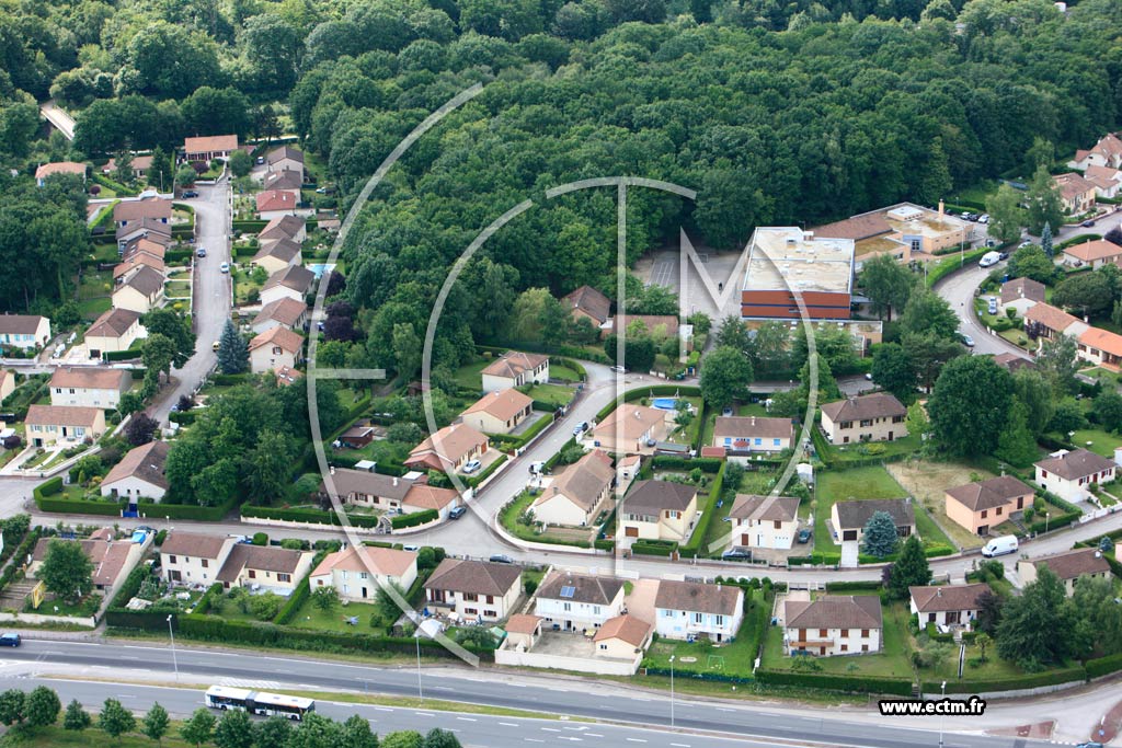 Photo arienne de Limoges (Beaubreuil)