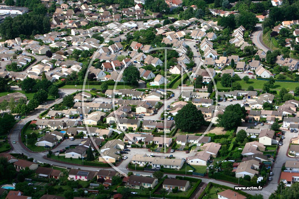 Photo arienne de Limoges (Beaubreuil)
