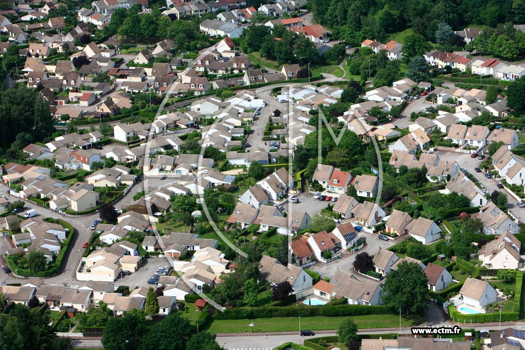 Photo arienne de Limoges (Beaubreuil)