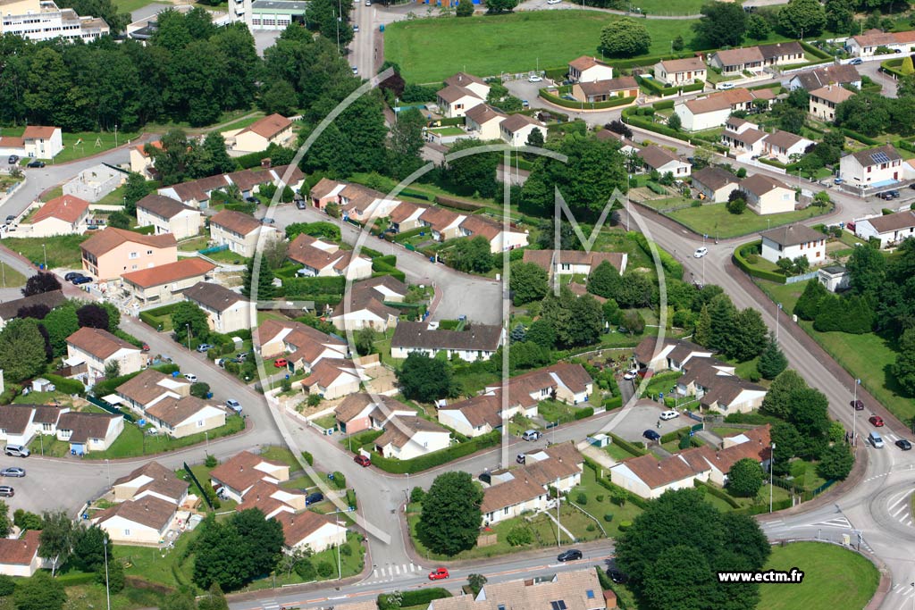 Photo arienne de Limoges (Beaubreuil)