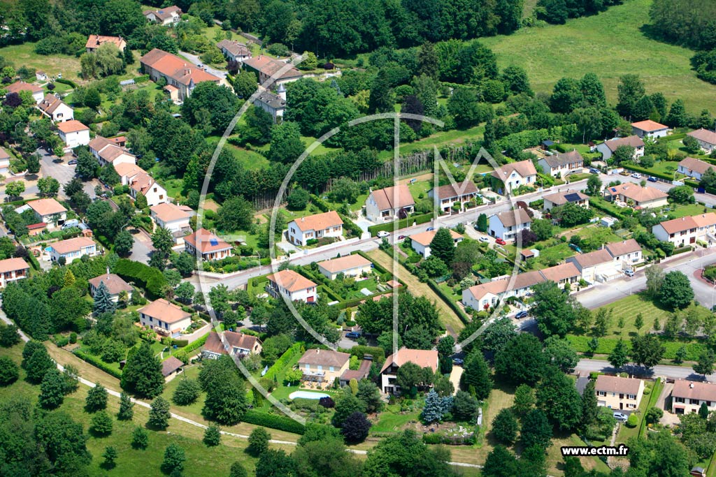 Photo arienne de Limoges (Chambeau)