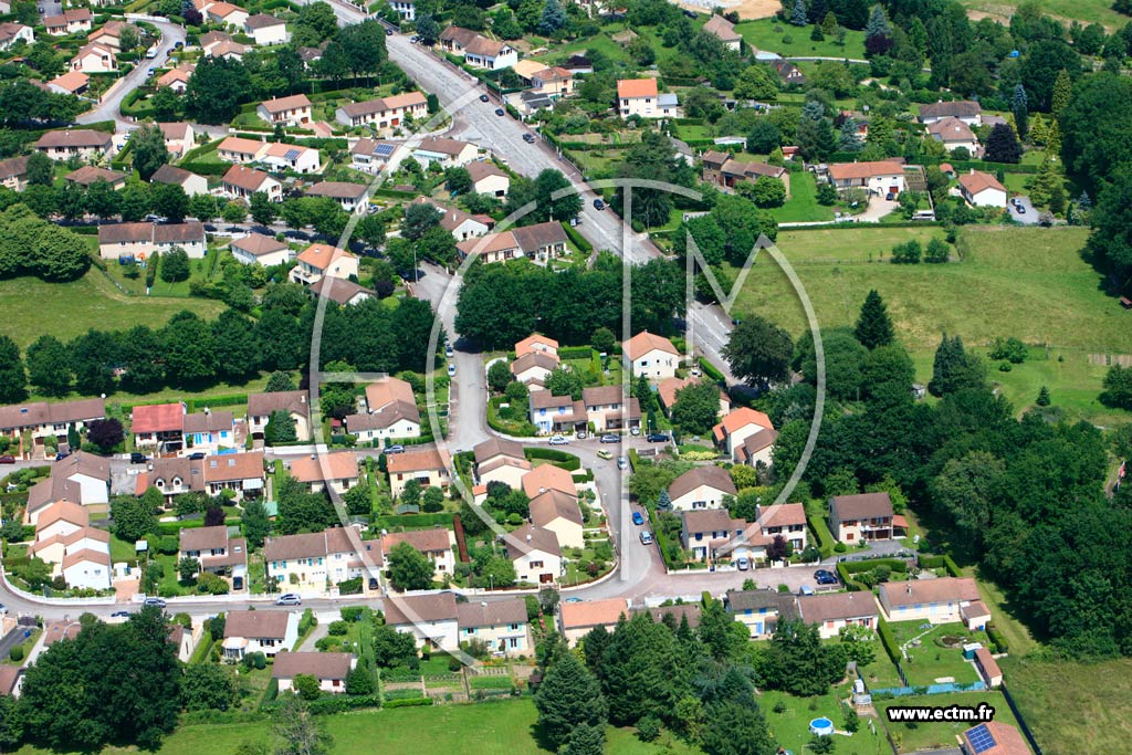 Photo arienne de Limoges (Chativaux)