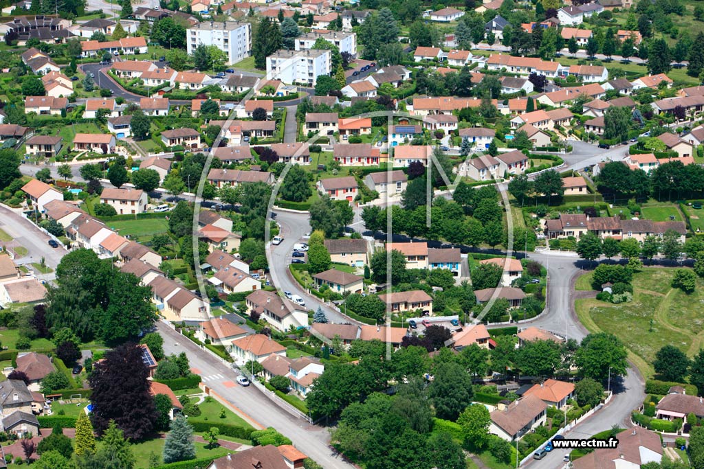 Photo arienne de Limoges (Chativaux)