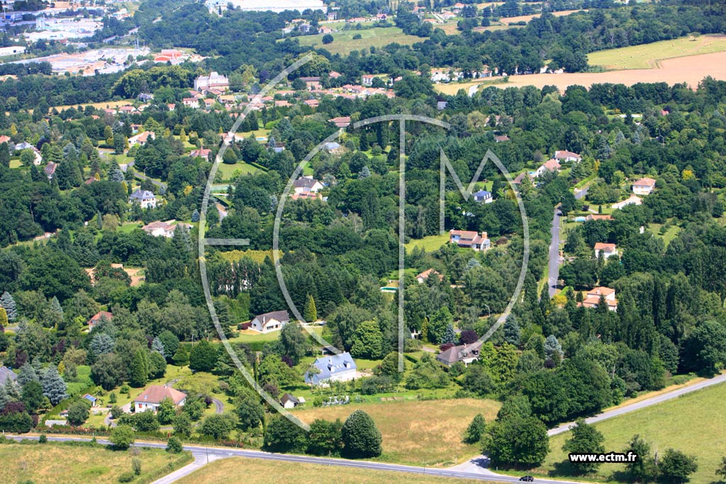 Photo arienne de Limoges (Domaine de la Garde)
