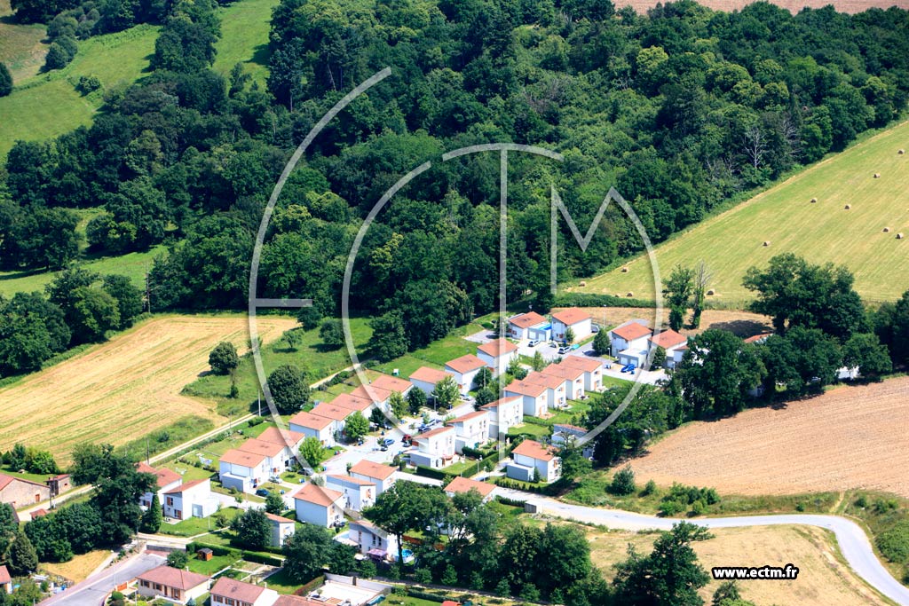 Photo arienne de Limoges (Fontgeaudrant)
