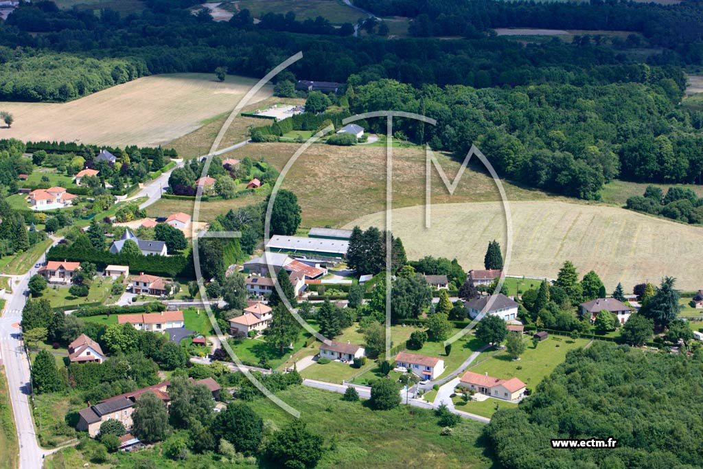 Photo arienne de Limoges (Grossereix)