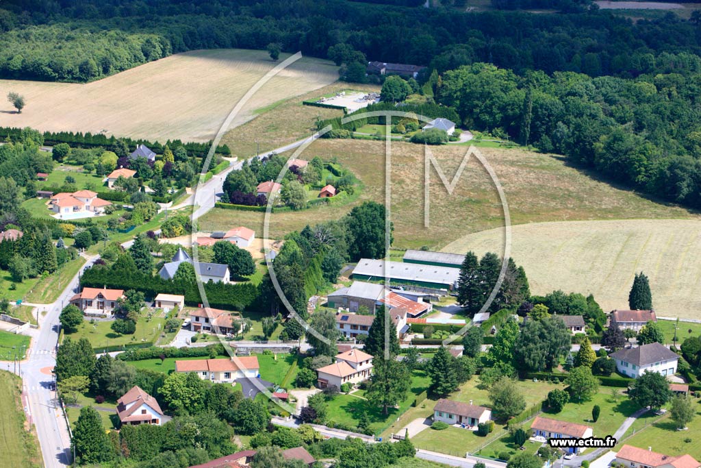 Photo arienne de Limoges (Grossereix)