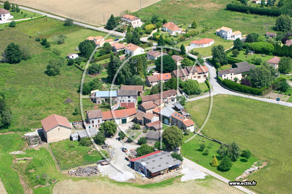 Photo arienne de Limoges (Grossereix)