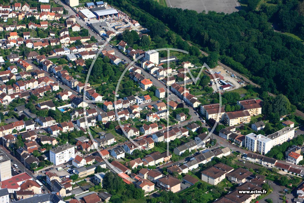 Photo arienne de Limoges (La Borie)