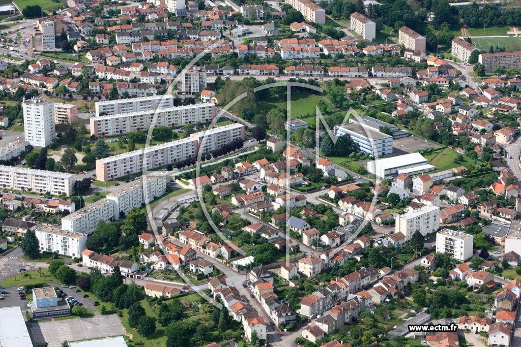 Photo arienne de Limoges (La Brgre)