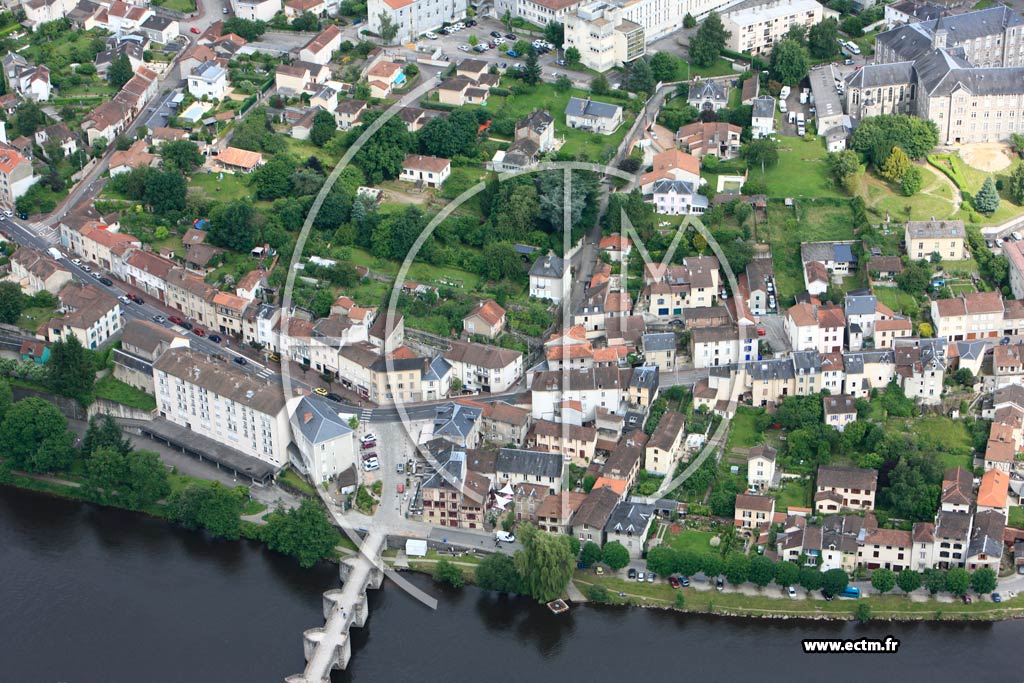 Photo arienne de Limoges (La Cathdrale)