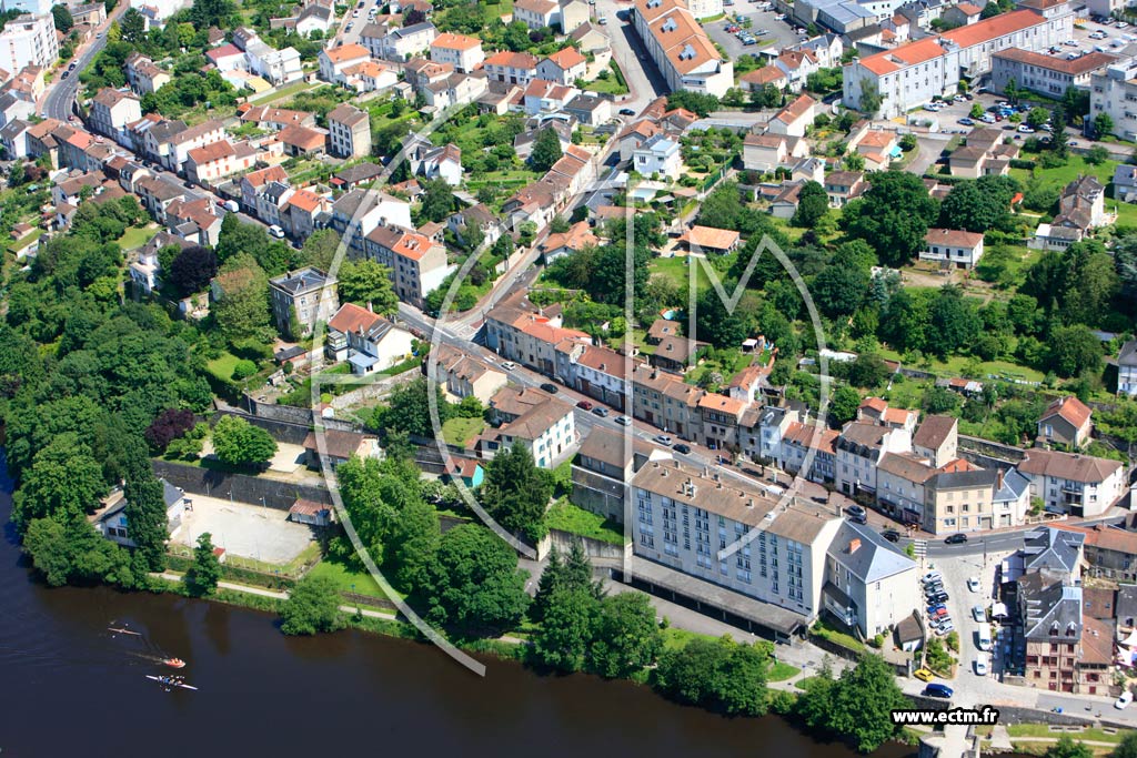 Photo arienne de Limoges (La Cathdrale)