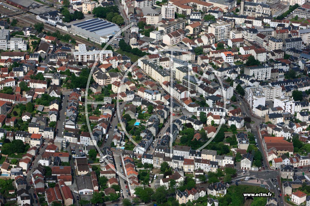 Photo arienne de Limoges (La Gare)