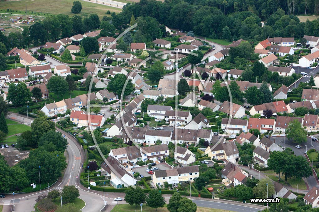 Photo arienne de Limoges (La Mazelle)