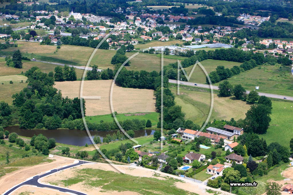 Photo arienne de Limoges (La Vergne)