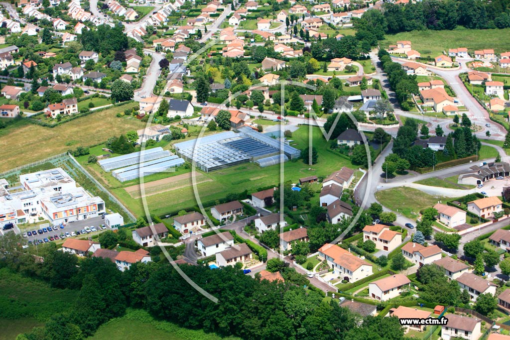 Photo arienne de Limoges (Landouge)