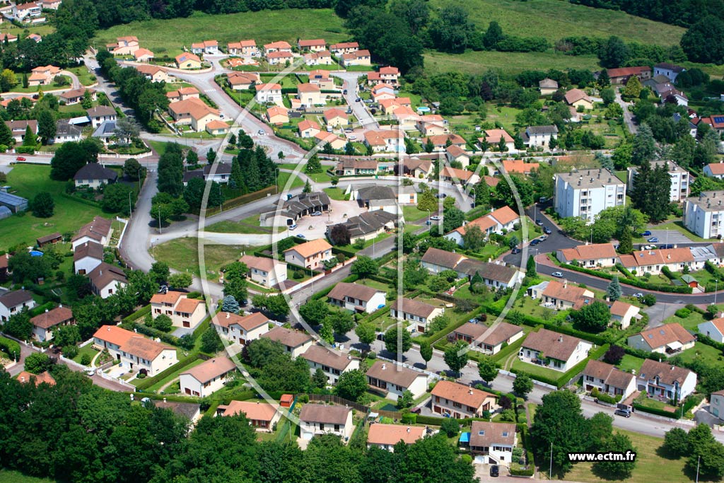 Photo arienne de Limoges (Landouge)