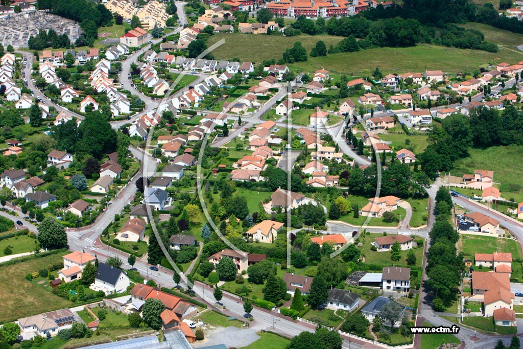 Photo arienne de Limoges (Landouge)
