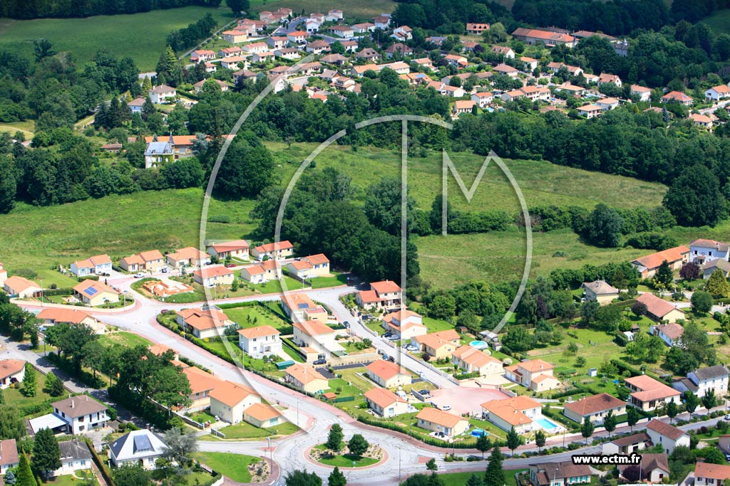 Photo arienne de Limoges (Landouge)