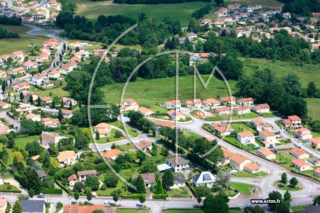 Photo arienne de Limoges (Landouge)