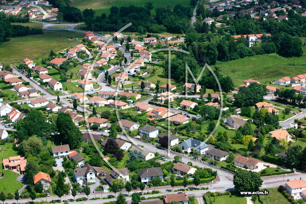 Photo arienne de Limoges (Landouge)