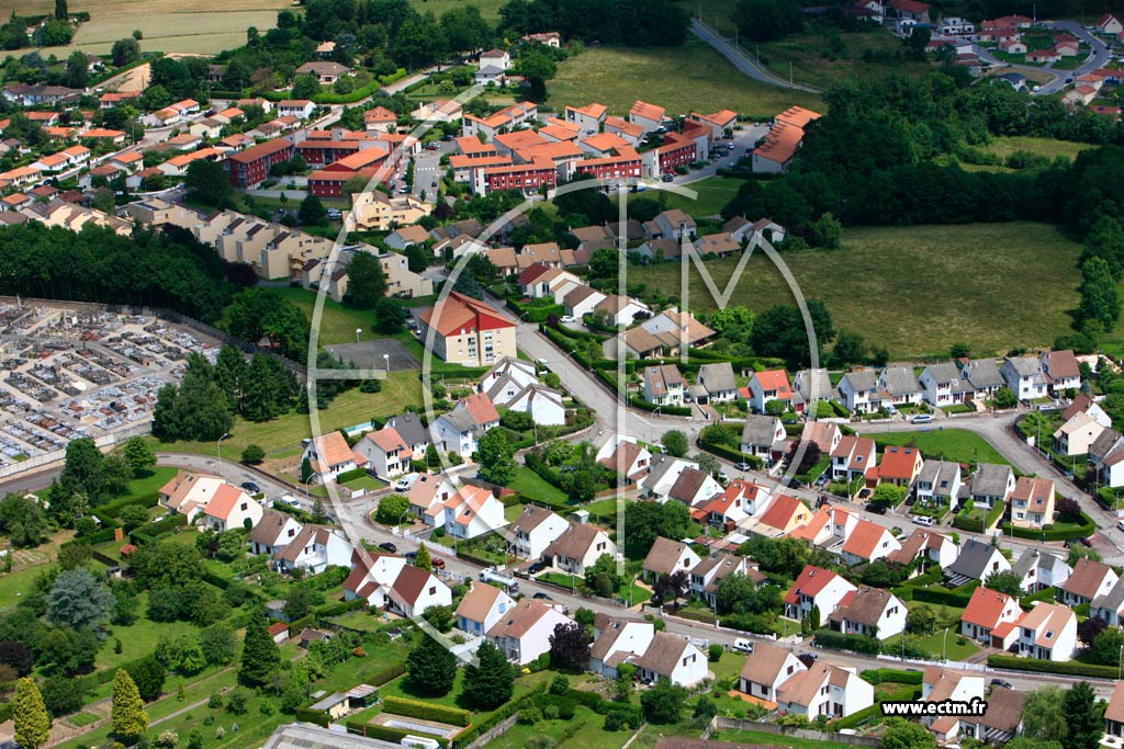 Photo arienne de Limoges (Landouge)