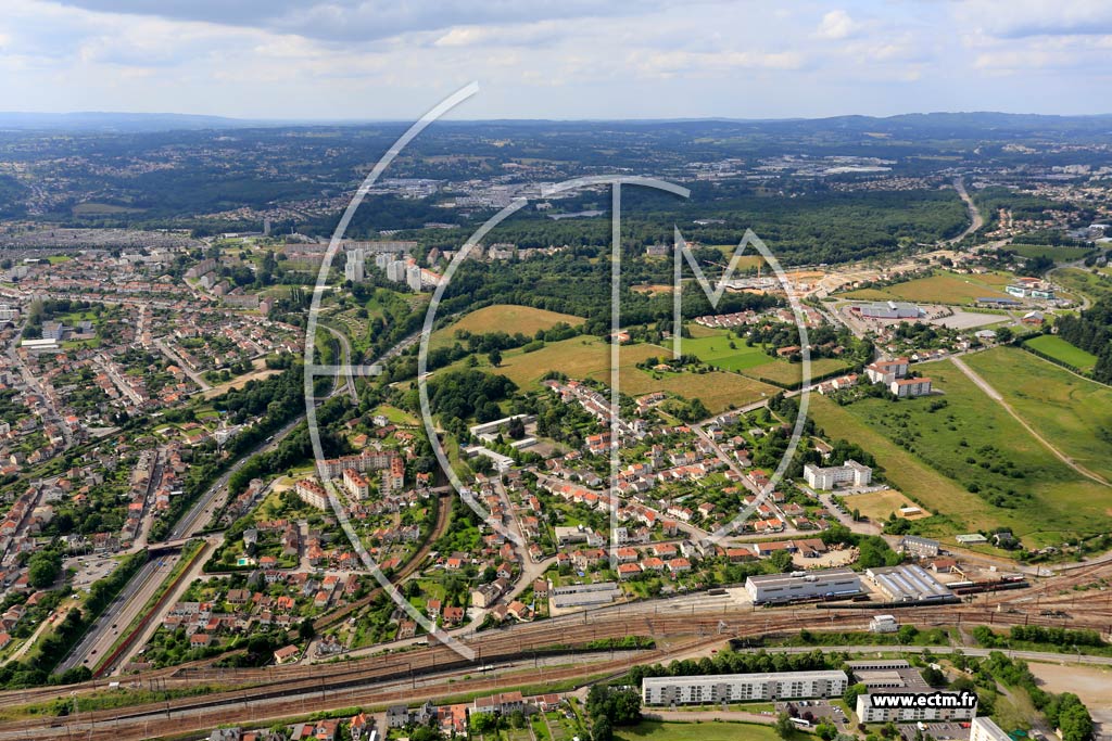 Photo aérienne de Limoges (Le Grand Treuil)