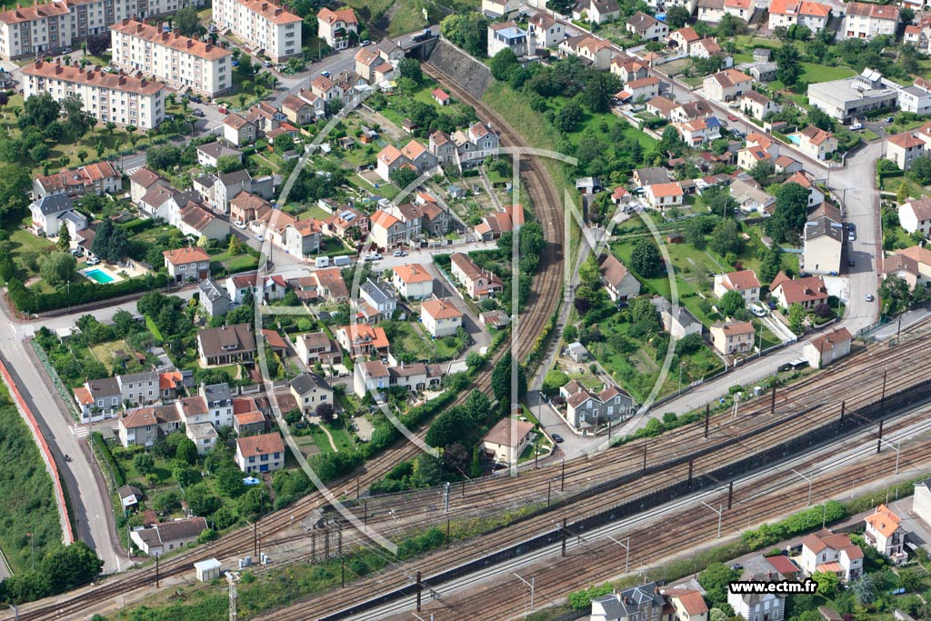 Photo arienne de Limoges (Le Grand Treuil)