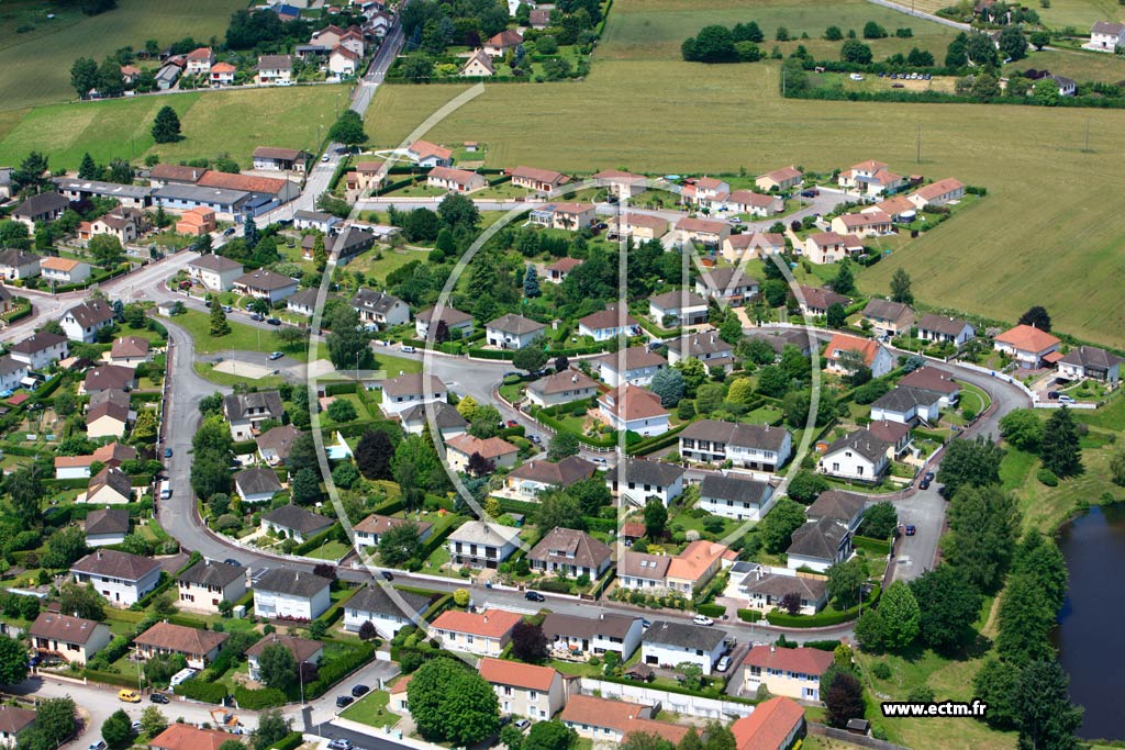 Photo arienne de Limoges (Le Mas Loge)