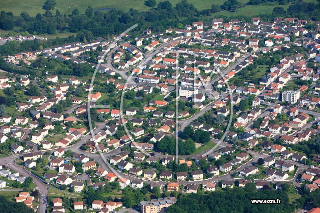 Photo arienne de Limoges (Le Roussillon)