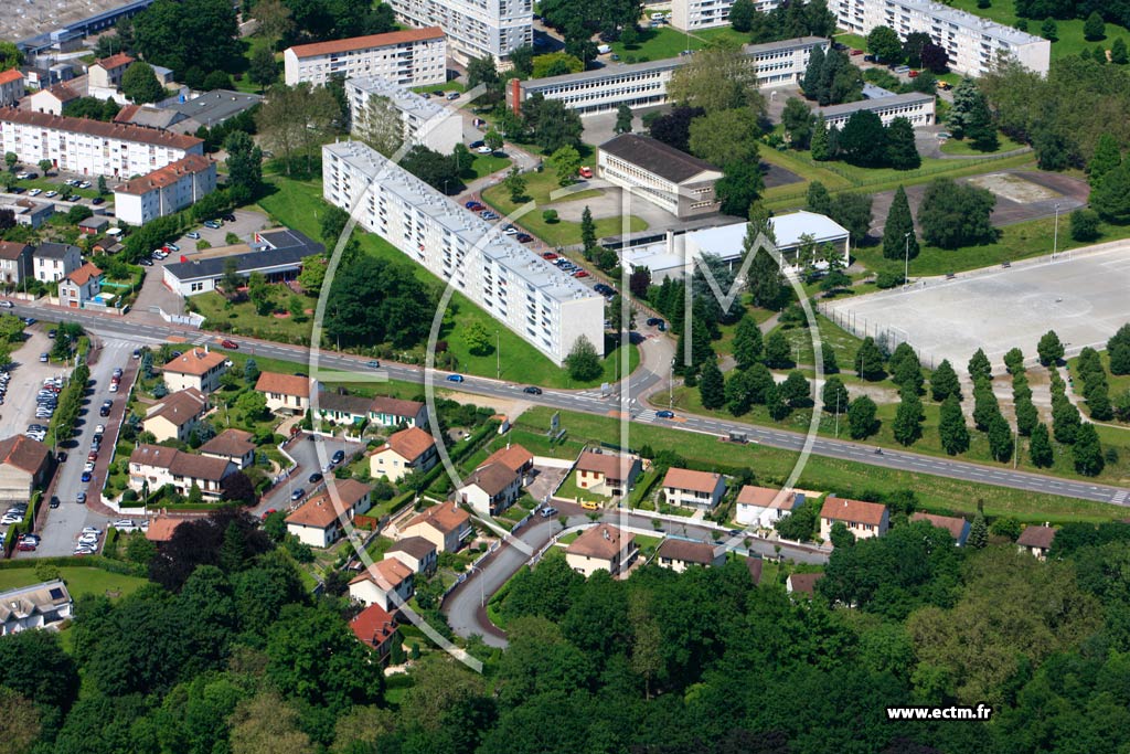 Photo arienne de Limoges (Les Ponts)