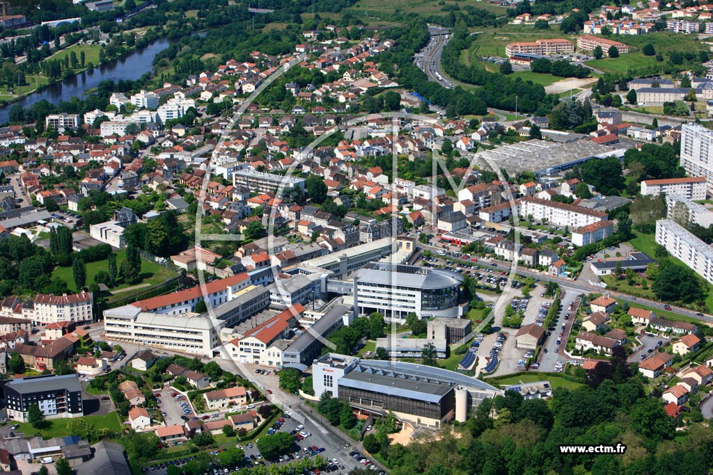Photo arienne de Limoges (Les Ponts)